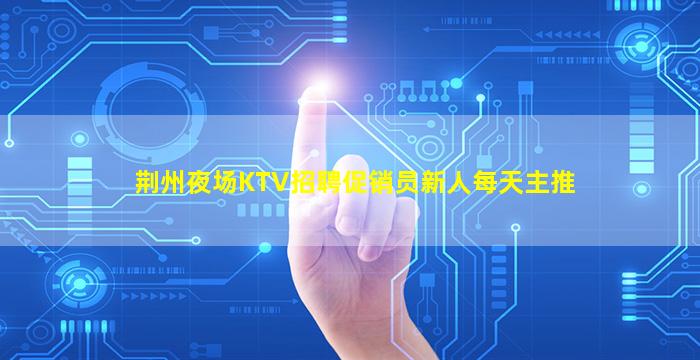荆州夜场KTV招聘促销员新人每天主推